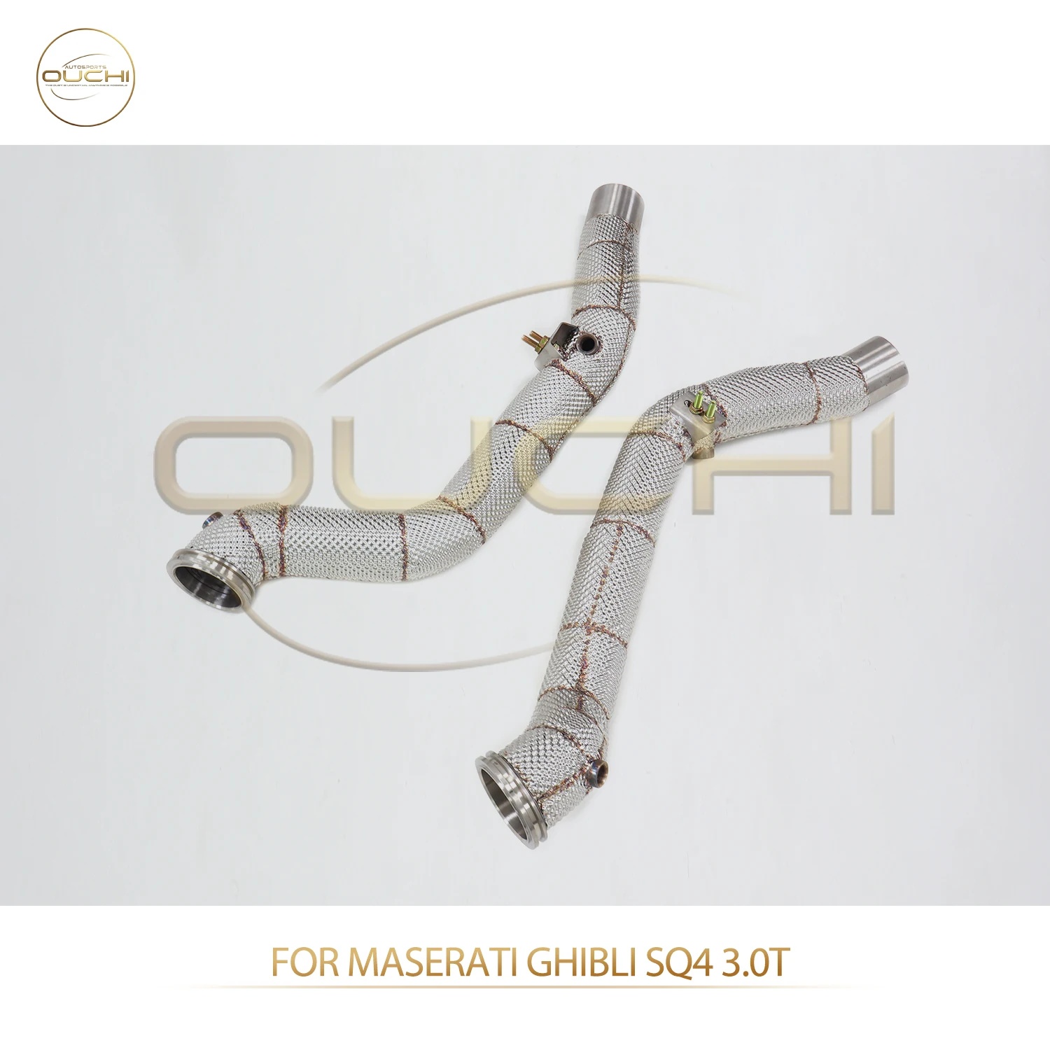OUCHI Factory Direct Sales for Maserati Ghibli SQ4 3.0T Downpipe SS304 Exhaust Heat Shield & Exact Fit
OUCHI Factory Direct Sales for Maserati Ghibli SQ4 3.0T Downpipe SS304 Exhaust Heat Shield & Exact Fit