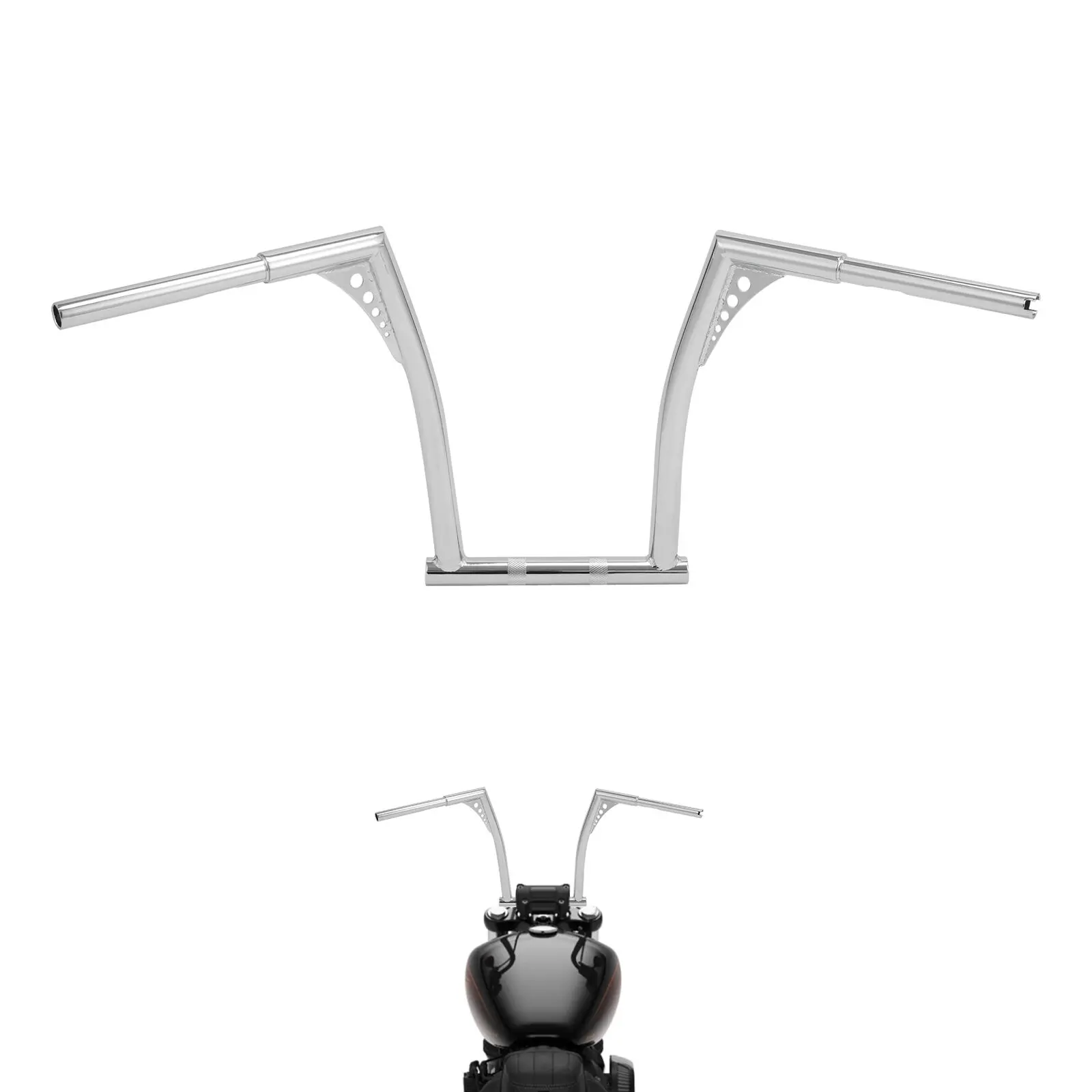 Motorcycle 14/16/18 Rise 1 1/4" Ape Hanger Bar Handlebar For Harley Dyna Street Fat Bob Low Rider FXLR FLD
Motorcycle 14/16/18 Rise 1 1/4" Ape Hanger Bar Handlebar For Harley Dyna Street Fat Bob Low Rider FXLR FLD