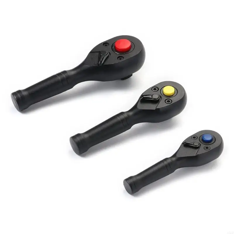 72 Tooth Ratchet Wrench Set 3Pcs 1/4'' 3/8'' Drive for Efficient Use Mechanical Maintenance Bicycles Repair DIYer
72 Tooth Ratchet Wrench Set 3Pcs 1/4'' 3/8'' Drive for Efficient Use Mechanical Maintenance Bicycles Repair DIYer