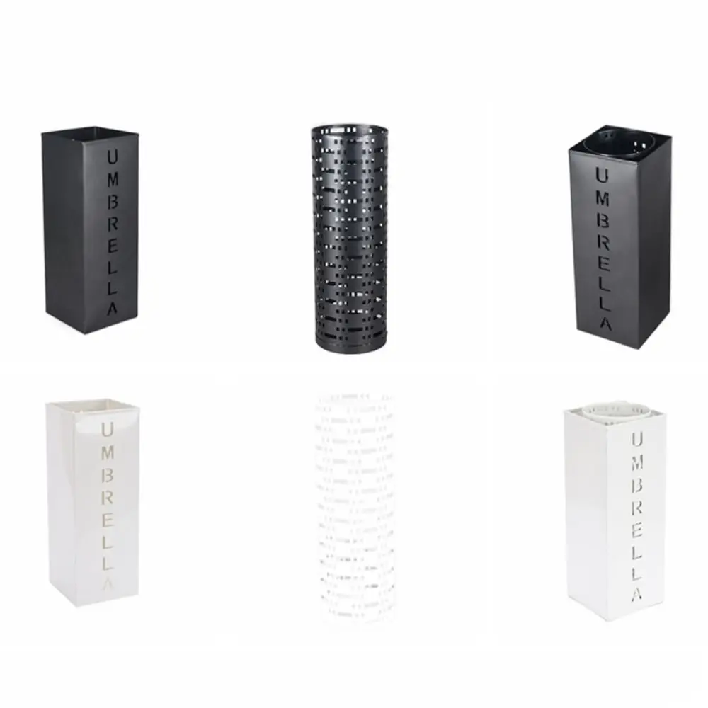 Креативная подставка для зонта, прочная вертикальная подставка для зонтов, квадратная/круглая ведро для хранения прогулочных палочек большой емкости
Креативная подставка для зонта, прочная вертикальная подставка для зонтов, квадратная/круглая ведро для хранения прогулочных палочек большой емкости