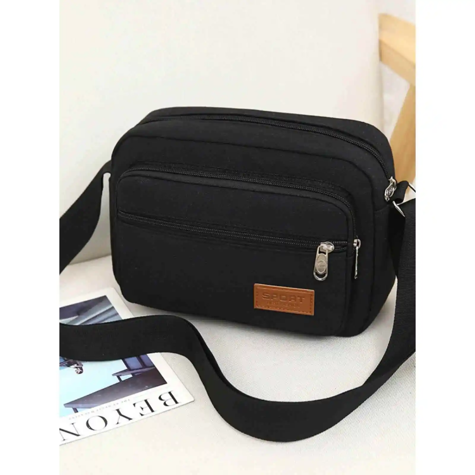 Thickened Canvas Five-Layer Single Shoulder Bag Men's Crossbody Business Money Bag Women's Universal Small Backpack 2026 New ...
Thickened Canvas Five-Layer Single Shoulder Bag Men's Crossbody Business Money Bag Women's Universal Small Backpack 2026 New ...