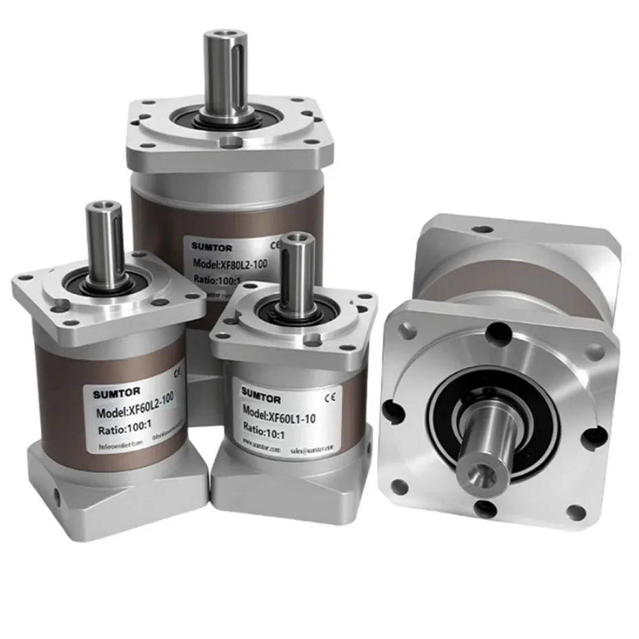 Precision planetary reducer 60/80/90/110/130 stepper servo motor 400w750W gear reducer
Precision planetary reducer 60/80/90/110/130 stepper servo motor 400w750W gear reducer