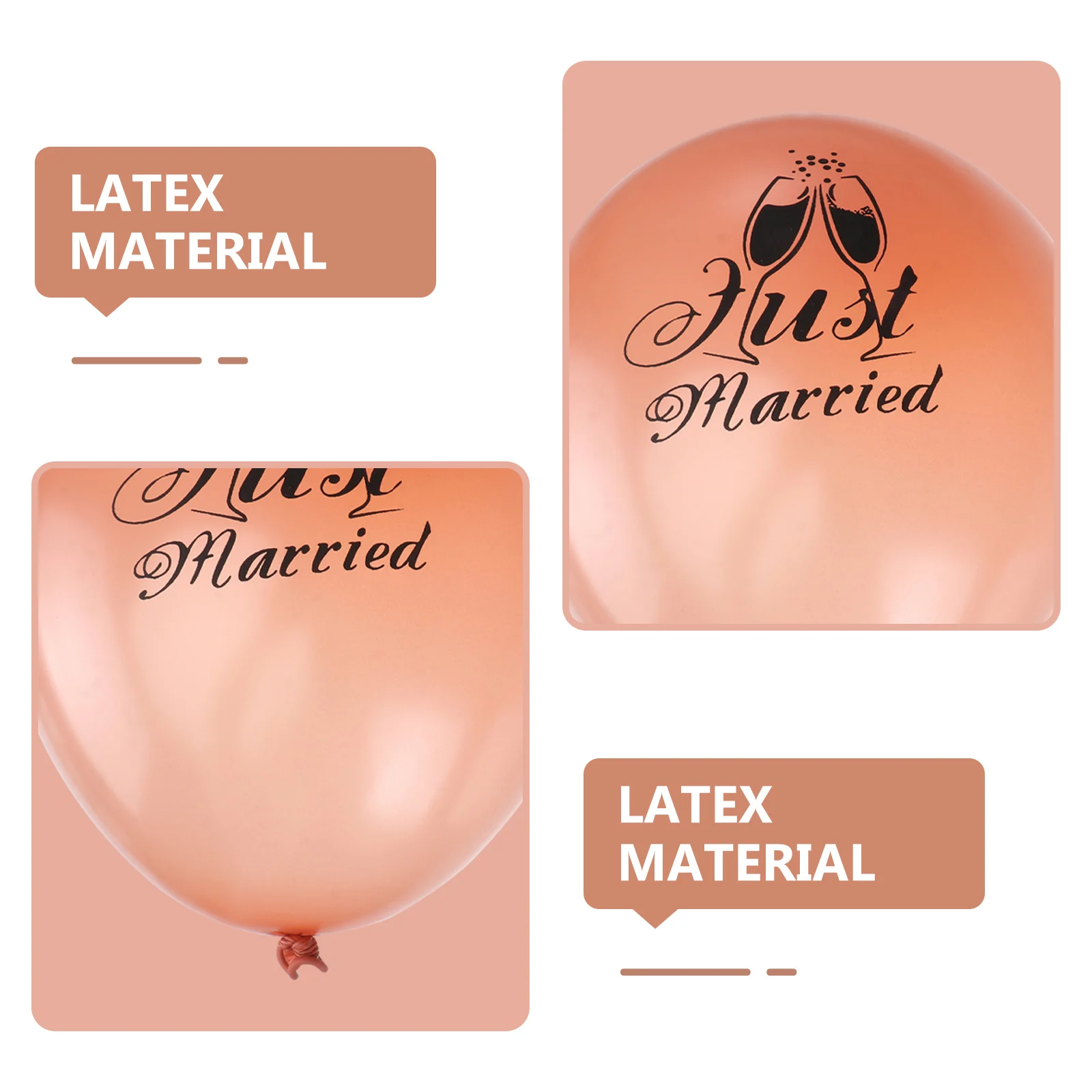 20pcs Wedding Balloons Rose Gold Latex Party Decor Just Married Balloon Arch Column Supplies Indoor Outdoor Photos
20pcs Wedding Balloons Rose Gold Latex Party Decor Just Married Balloon Arch Column Supplies Indoor Outdoor Photos