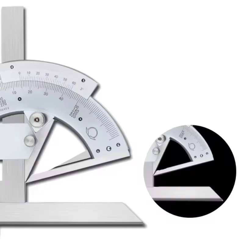 High Precision Universal Angle Ruler 320 Degrees Carbon Steel Protractor Angle Ruler Woodworking Measuring Angle Tools Gauges
High Precision Universal Angle Ruler 320 Degrees Carbon Steel Protractor Angle Ruler Woodworking Measuring Angle Tools Gauges
