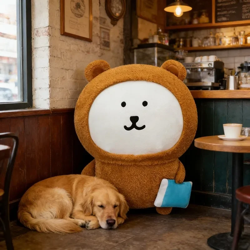 KEEHOME Chubby Brown Bear Plush Toy Suitable for All Breed Sizes - Soft Stuffed Figure, & Small Dog Bed Companion, Cozy Cuddly Bear
KEEHOME Chubby Brown Bear Plush Toy Suitable for All Breed Sizes - Soft Stuffed Figure, & Small Dog Bed Companion, Cozy Cuddly Bear