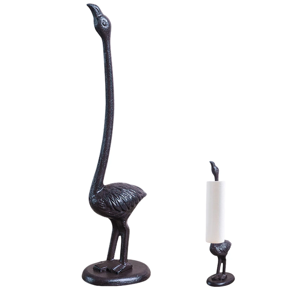 Flamingo Paper Towel Holder Metal Black Stand Countertop Vertical Organizer Kitchen Storage Rack Non Slip Bottom Standard Rolls
Flamingo Paper Towel Holder Metal Black Stand Countertop Vertical Organizer Kitchen Storage Rack Non Slip Bottom Standard Rolls