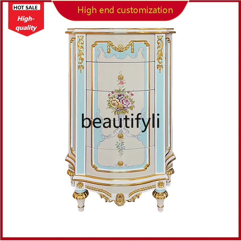 A32 European simple painted chest of drawers solid wood storage cabinet chest of drawers modern light luxury chest of drawers
A32 European simple painted chest of drawers solid wood storage cabinet chest of drawers modern light luxury chest of drawers