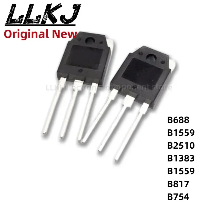 1pcs 2SB688 2SB1559 2SB2510 2SB1383 2SB1559 2SB817 2SB754 TO3P POWER TRANSISTORS TO-3P
1pcs 2SB688 2SB1559 2SB2510 2SB1383 2SB1559 2SB817 2SB754 TO3P POWER TRANSISTORS TO-3P