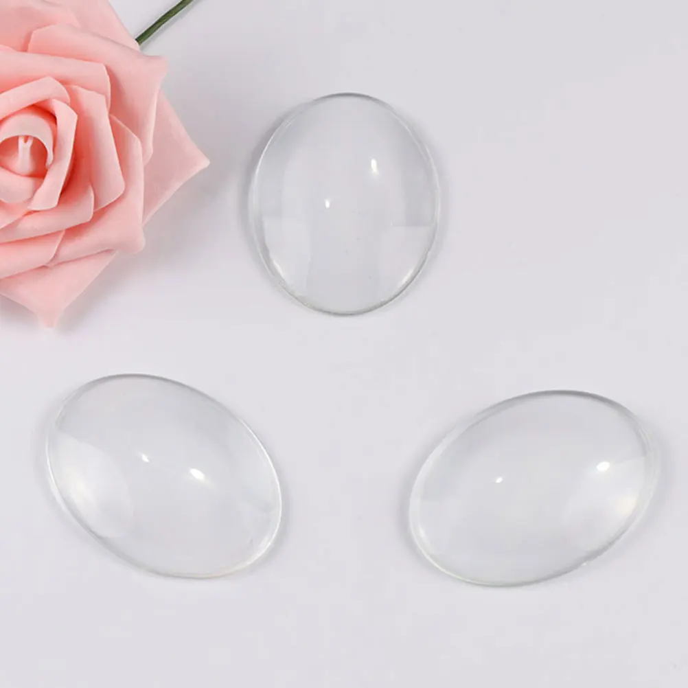 50 Pcs Glass Cabochons Oval Shape Oval Cabochon Pieces Jewelry DIY for Bracelet Pendant Earrings Making Crafts
50 Pcs Glass Cabochons Oval Shape Oval Cabochon Pieces Jewelry DIY for Bracelet Pendant Earrings Making Crafts