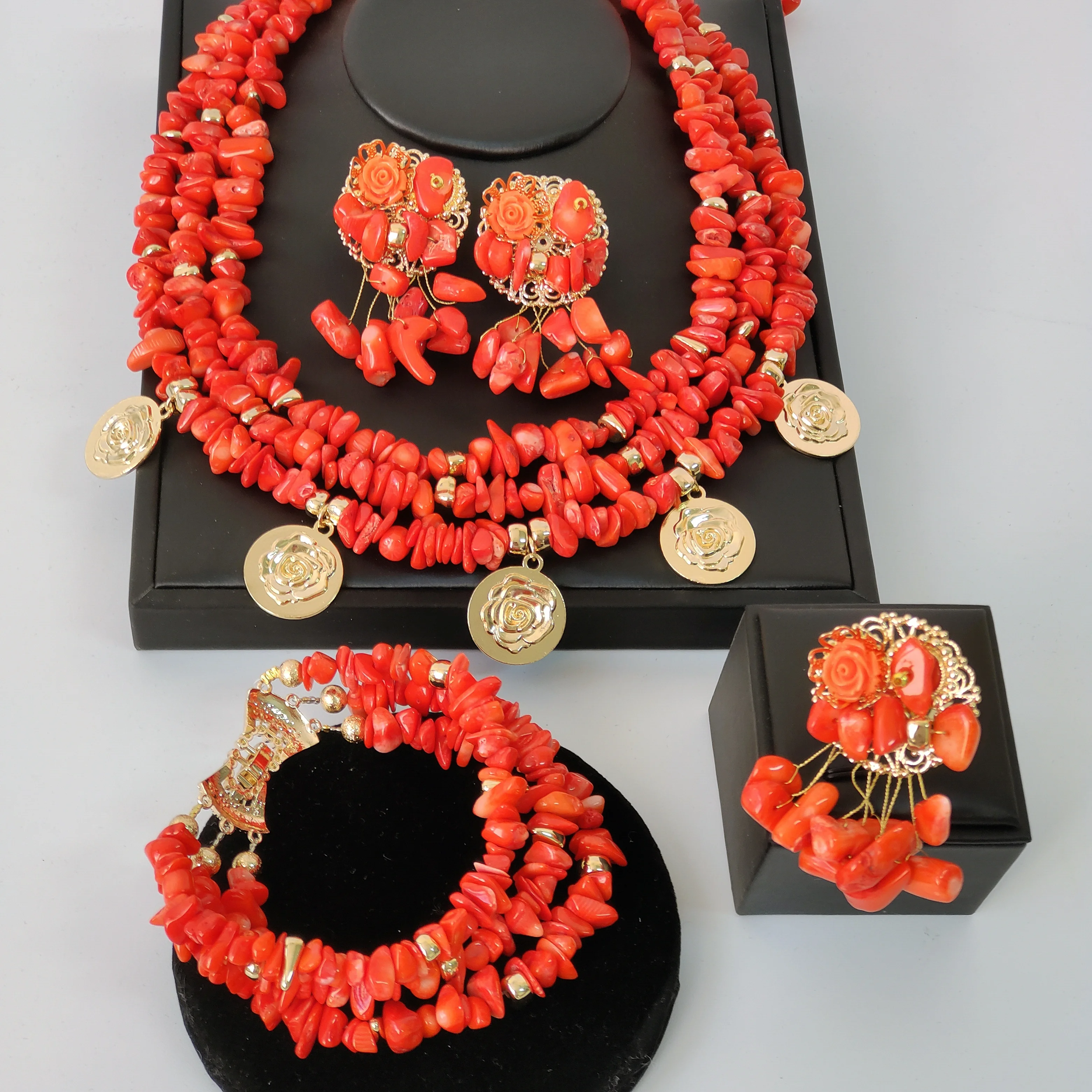 New Handmade Coral Beads Jewelry Sets Real 2026
New Handmade Coral Beads Jewelry Sets Real 2026