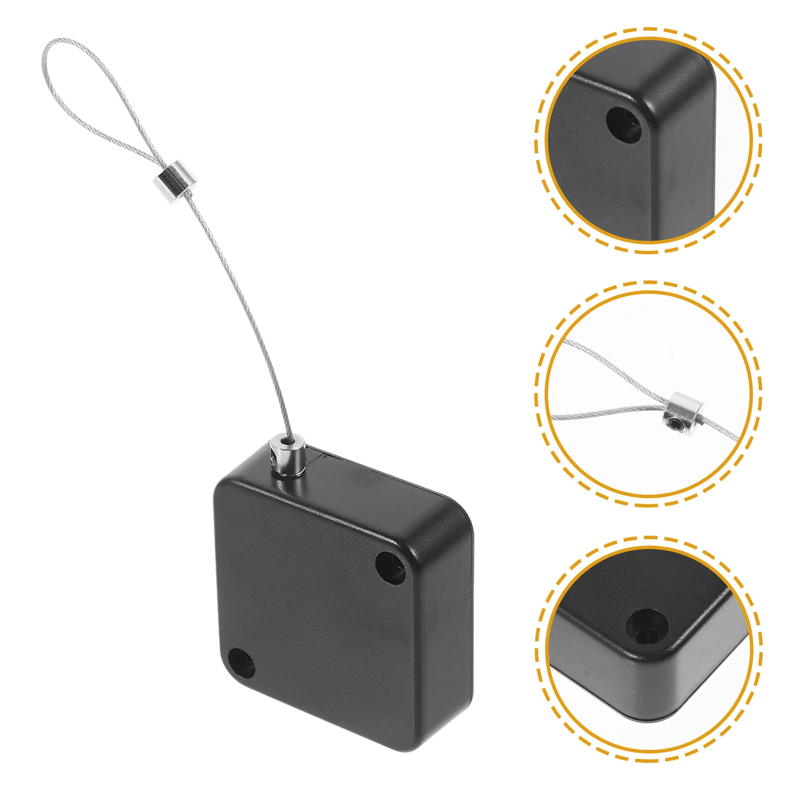 1PCS Retractable Anti Theft Cable Lock Black 1M Steel Wire Clips for Phone Shops Exhibitions Prevents Loss Digital
1PCS Retractable Anti Theft Cable Lock Black 1M Steel Wire Clips for Phone Shops Exhibitions Prevents Loss Digital