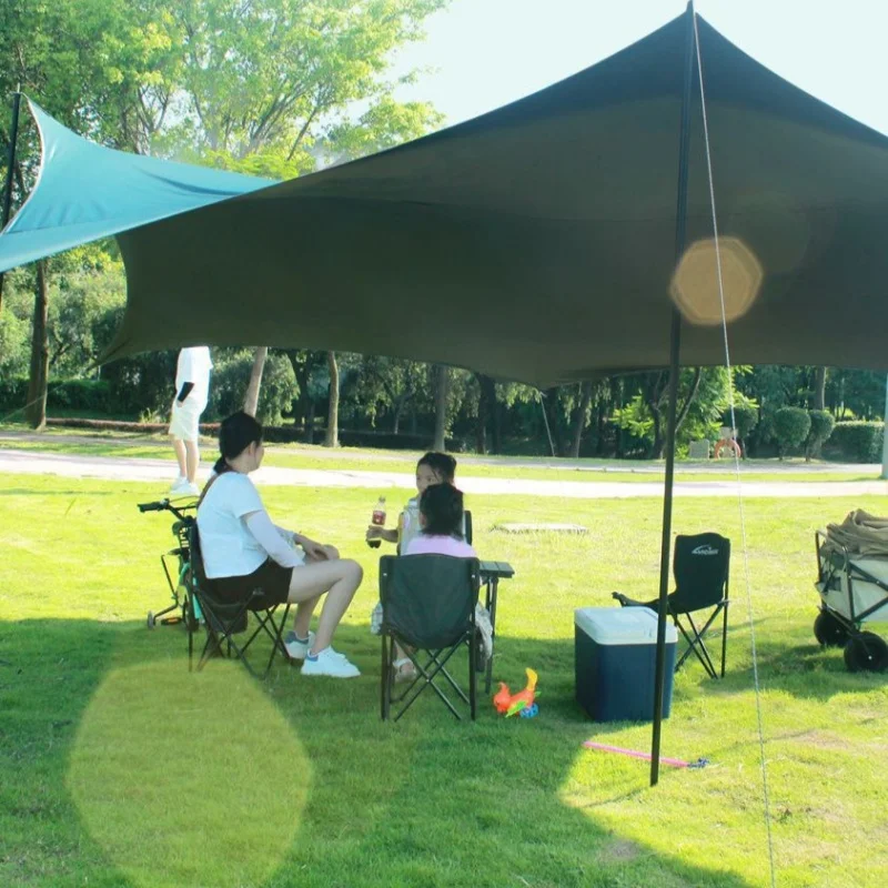 Garden Canopy Waterproof Polyester Camping Supplies Awning Versatile Tent Shade Lightweight Sky Curtain
Garden Canopy Waterproof Polyester Camping Supplies Awning Versatile Tent Shade Lightweight Sky Curtain