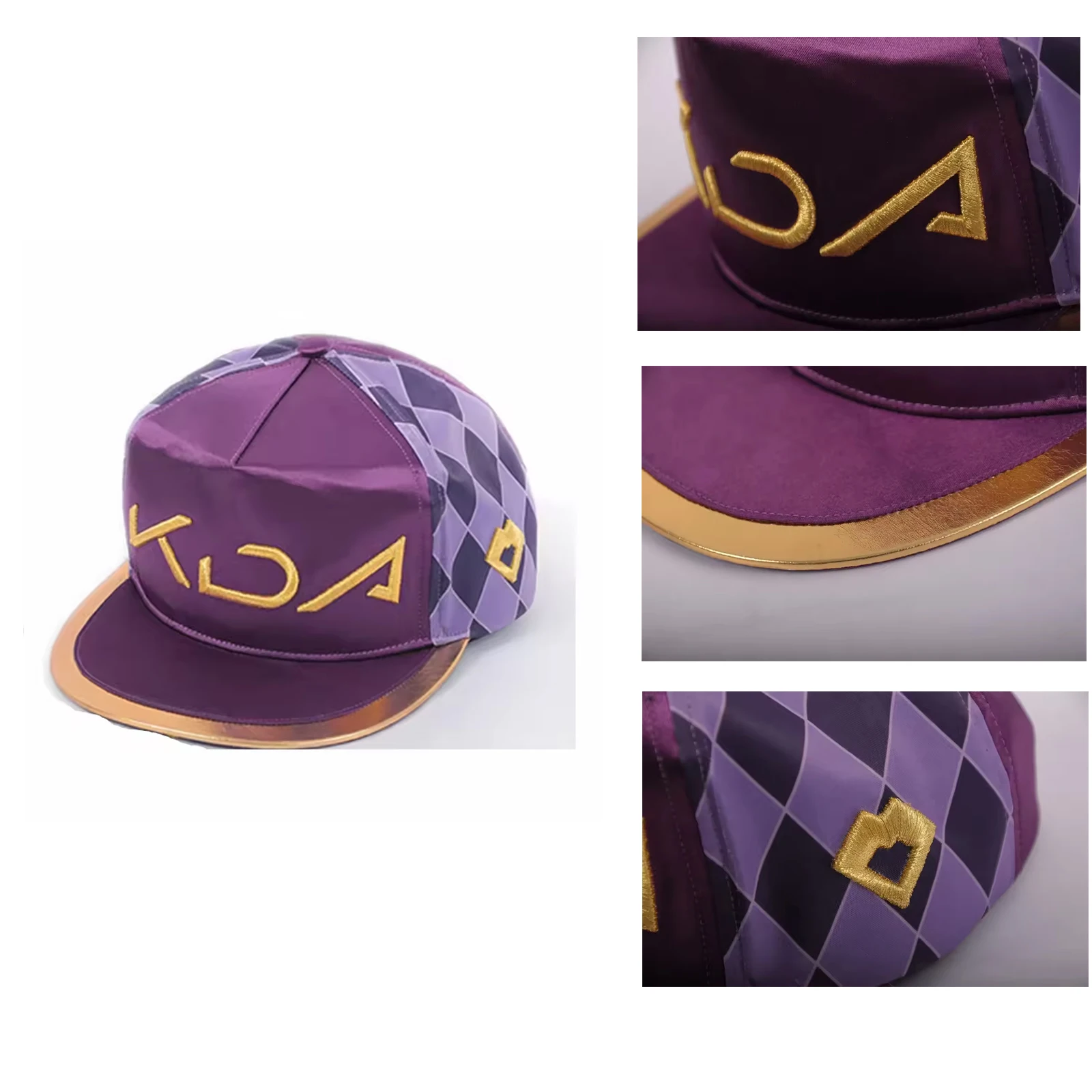 Akali Skullies Embroidery Adjustable Hat Boy Girl Group Hip-Hop Purple Summer Cap Cosplay Headwear Prop Halloween Accessory
Akali Skullies Embroidery Adjustable Hat Boy Girl Group Hip-Hop Purple Summer Cap Cosplay Headwear Prop Halloween Accessory