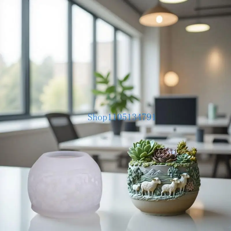 98km Goat Silicone Crafting Mold for Resin Jewelry and Plant Containers
98km Goat Silicone Crafting Mold for Resin Jewelry and Plant Containers