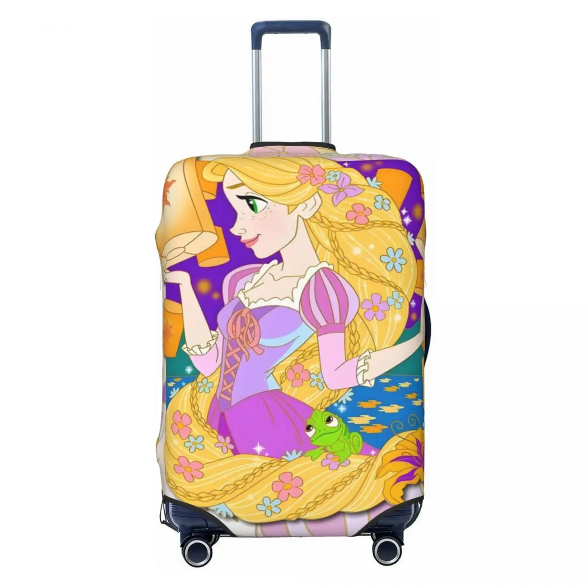 Custom Princess Tangled Luggage Cover Elastic Cartoon Funny Travel Suitcase Protective Covers Suit For 18-32 inch
Custom Princess Tangled Luggage Cover Elastic Cartoon Funny Travel Suitcase Protective Covers Suit For 18-32 inch