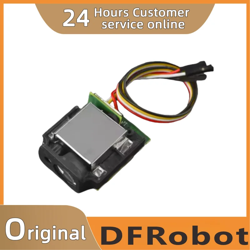 DFRobot infrared laser ranging sensor, measuring distance 50m-80m, accuracy (standard deviation): ±1.0mm.
DFRobot infrared laser ranging sensor, measuring distance 50m-80m, accuracy (standard deviation): ±1.0mm.