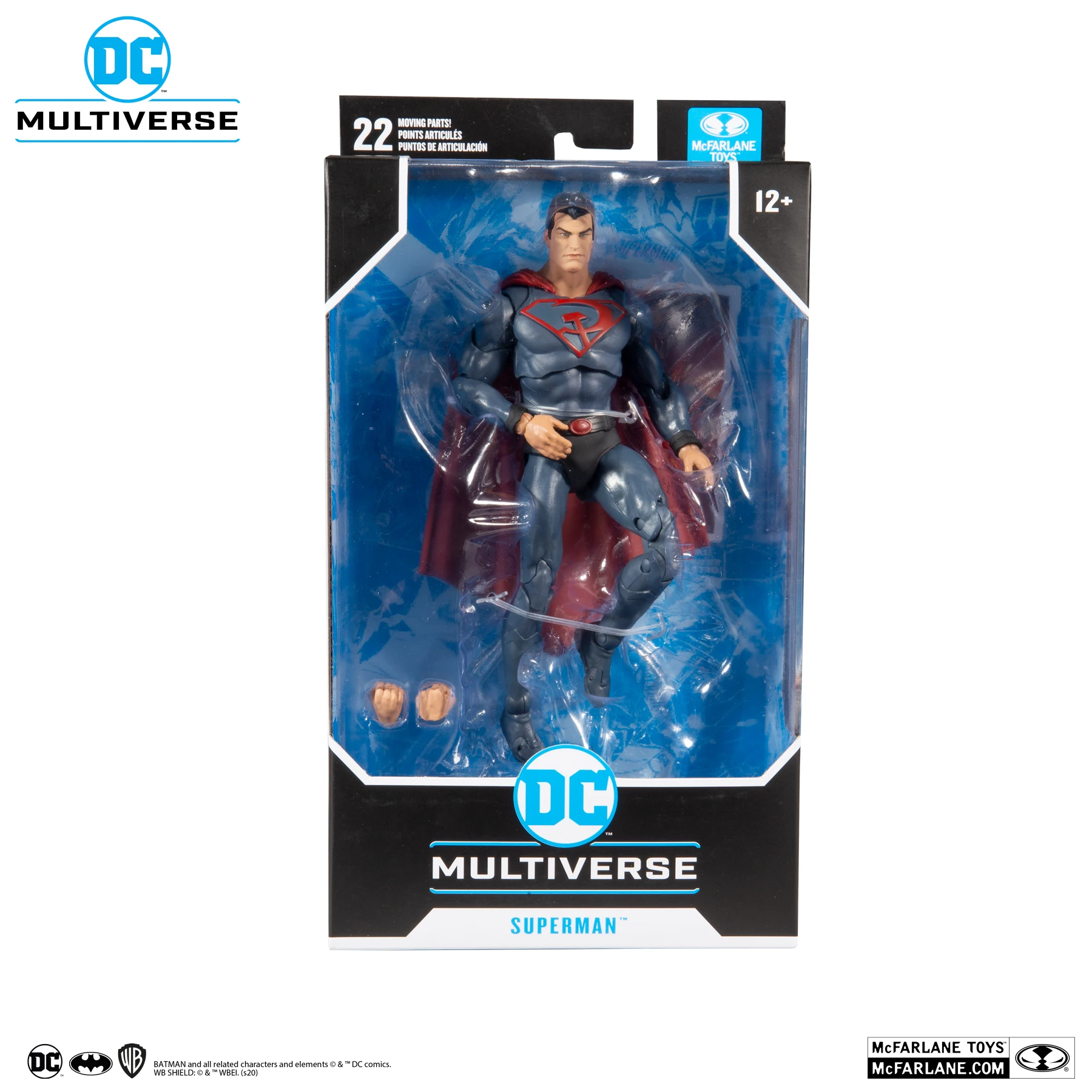 18 см Macfarlane Dc Red Son Советский Супермен Супер Красный Сон Фигурка Модель Настольная Коллекция Отправьте игрушку для мальчика Подарок на день рождения
18 см Macfarlane Dc Red Son Советский Супермен Супер Красный Сон Фигурка Модель Настольная Коллекция Отправьте игрушку для мальчика Подарок на день рождения