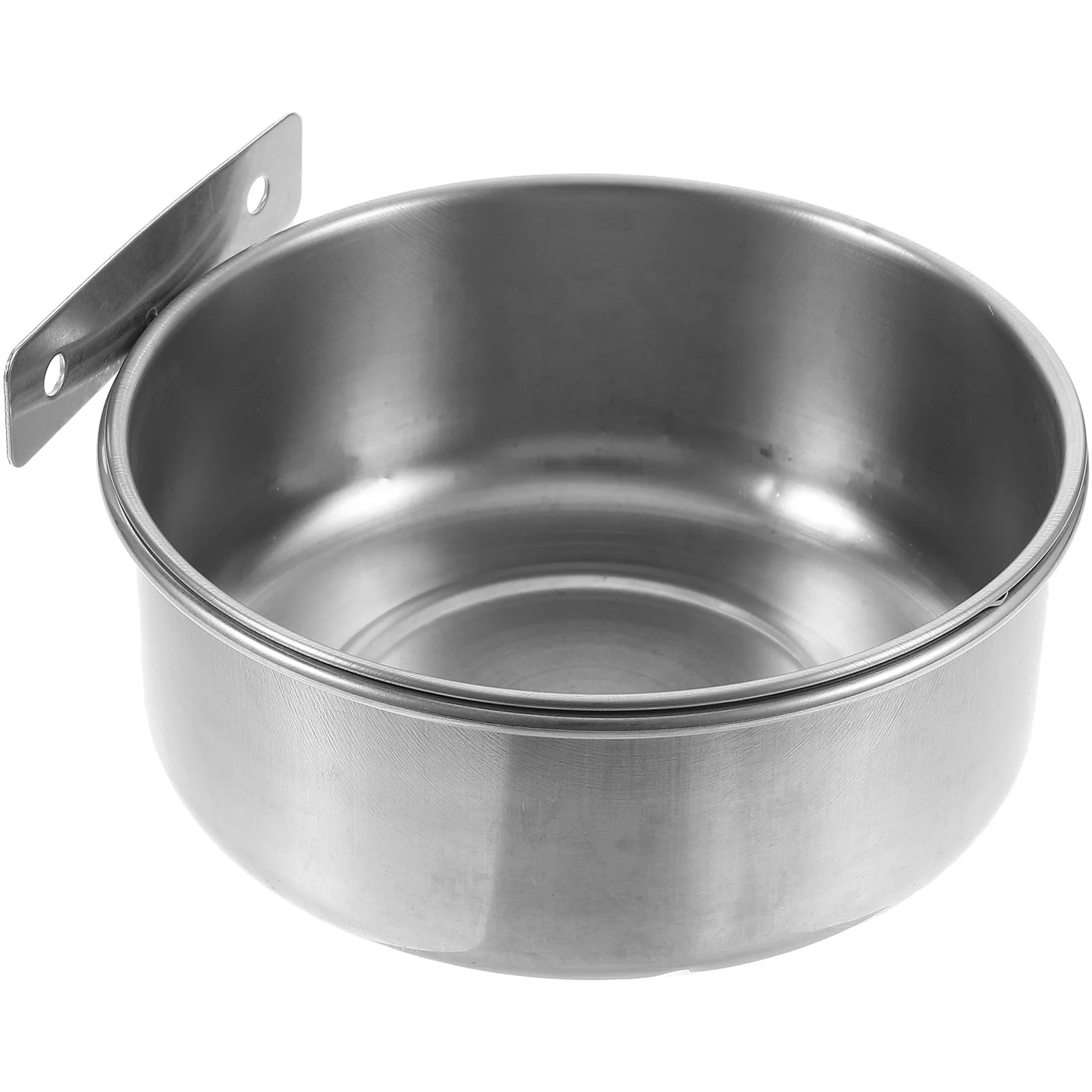 Stainless Steel 12x5cm Crate Hanging Fixed Bowls Durable Pet Feeder Food Feeder Pet Bowl Dispenser Silver
Stainless Steel 12x5cm Crate Hanging Fixed Bowls Durable Pet Feeder Food Feeder Pet Bowl Dispenser Silver