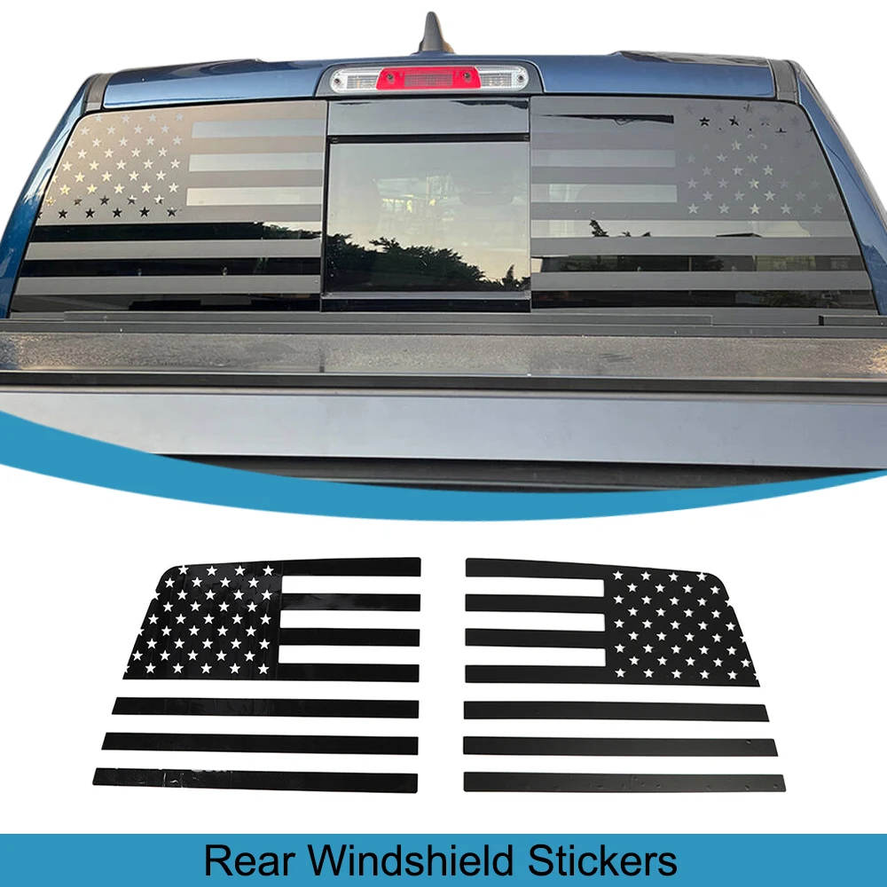 Rear Window USA Flag Decoration Stickers PVC Decal Trim for Dodge RAM 2009-2023 Rear Windshield Sticker Car Exterior Accessories
Rear Window USA Flag Decoration Stickers PVC Decal Trim for Dodge RAM 2009-2023 Rear Windshield Sticker Car Exterior Accessories