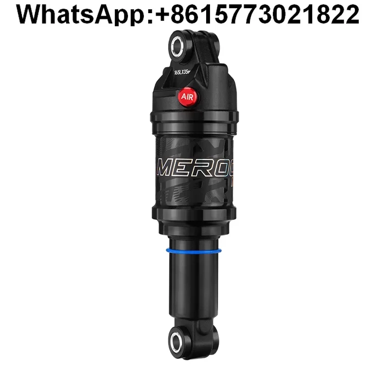 MEROCA MR2 Mountain Bike Air Pressure Rear Shock Absorber, Soft Tail Bike Rear Ball 165/190mm Shock Absorber
MEROCA MR2 Mountain Bike Air Pressure Rear Shock Absorber, Soft Tail Bike Rear Ball 165/190mm Shock Absorber