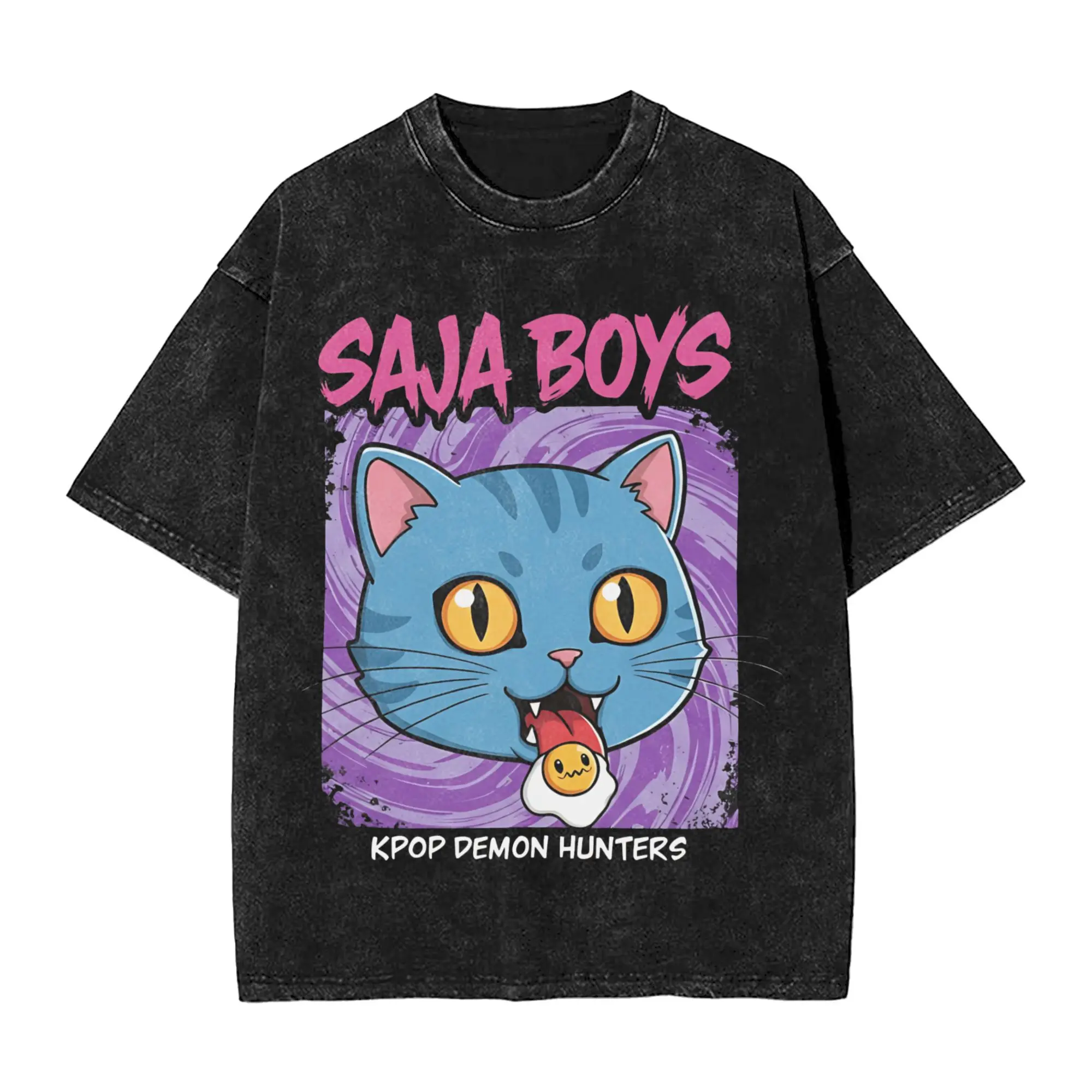Hip Hop Soja KPop Demon Hunters Huntrix tiger Apparel T-Shirts for Men Women Washed Style Tee Shirts Clothing
Hip Hop Soja KPop Demon Hunters Huntrix tiger Apparel T-Shirts for Men Women Washed Style Tee Shirts Clothing