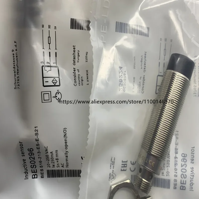 3 шт. новый высококачественный бесконтактный переключатель BES 516-213-G-E5-E-S21 BES 516-213-E5-E-S21
3 шт. новый высококачественный бесконтактный переключатель BES 516-213-G-E5-E-S21 BES 516-213-E5-E-S21