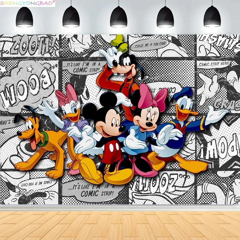 Disney Mickey Mouse Kids Happy Birthday Background Minnie Party Baby Shower Disneyland Photography Backdrops XC-02
Disney Mickey Mouse Kids Happy Birthday Background Minnie Party Baby Shower Disneyland Photography Backdrops XC-02