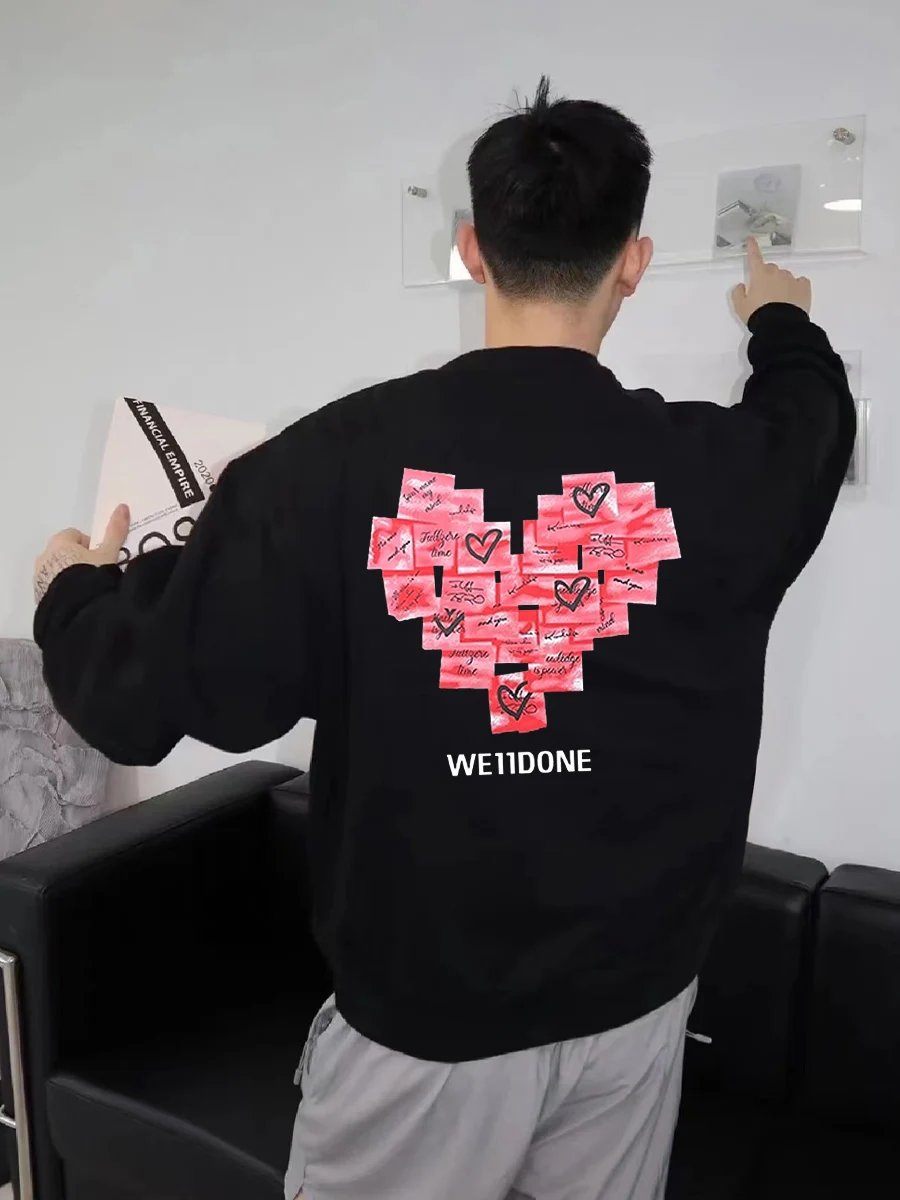 American Sle Loose Fit round Ne Sweatirt Men's Thin Autumn Winter Couple's Clothing Cotton Fabric Warm Daily Wear
American Sle Loose Fit round Ne Sweatirt Men's Thin Autumn Winter Couple's Clothing Cotton Fabric Warm Daily Wear