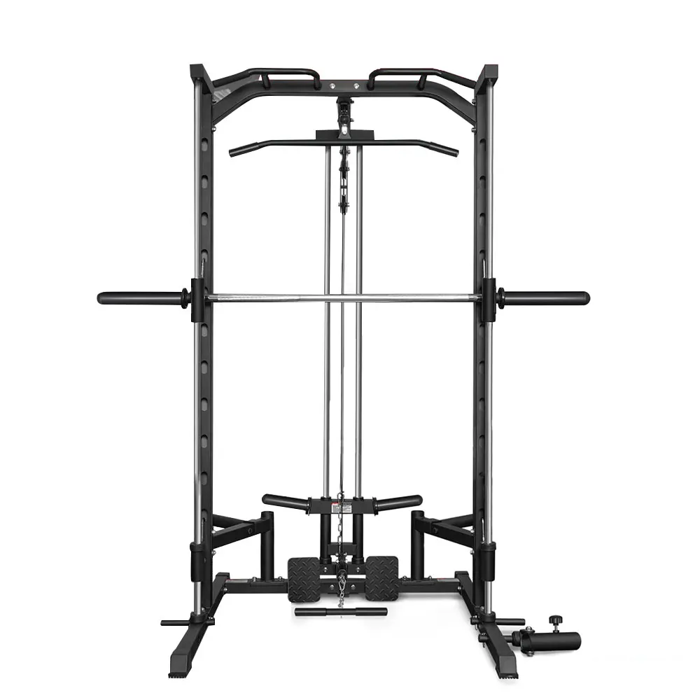 Portable Multi-Grip Pull-Up Bar Integrated Solid Power Rack Smith Machine Multi-Function Station 2
Portable Multi-Grip Pull-Up Bar Integrated Solid Power Rack Smith Machine Multi-Function Station 2