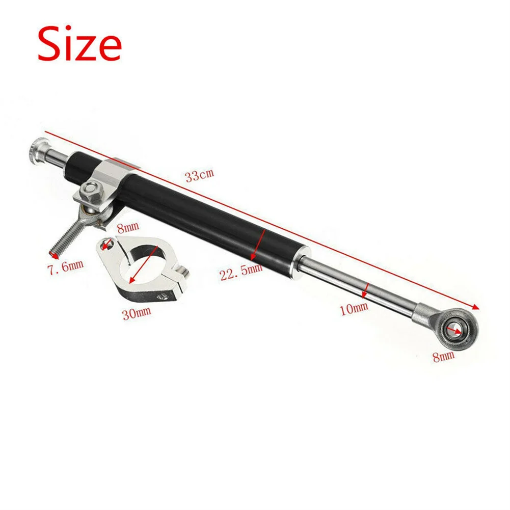 Aluminum Steering Damper Stabilizer for Motorcycles, Complete Damping System, Reduce Fatigue, Anti Oxidizing Material
Aluminum Steering Damper Stabilizer for Motorcycles, Complete Damping System, Reduce Fatigue, Anti Oxidizing Material