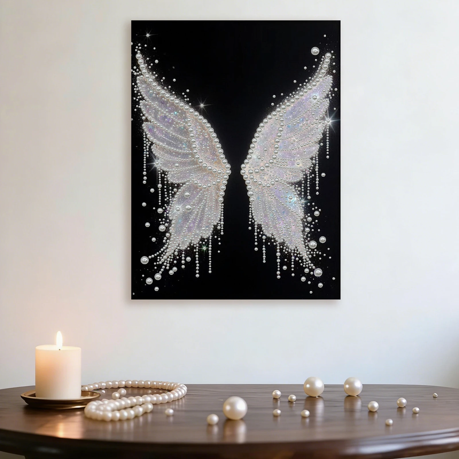 Wings DIY Pearl Painting Kit for Adults Gift Home Wall Decor With Frame 30x40cm
Wings DIY Pearl Painting Kit for Adults Gift Home Wall Decor With Frame 30x40cm