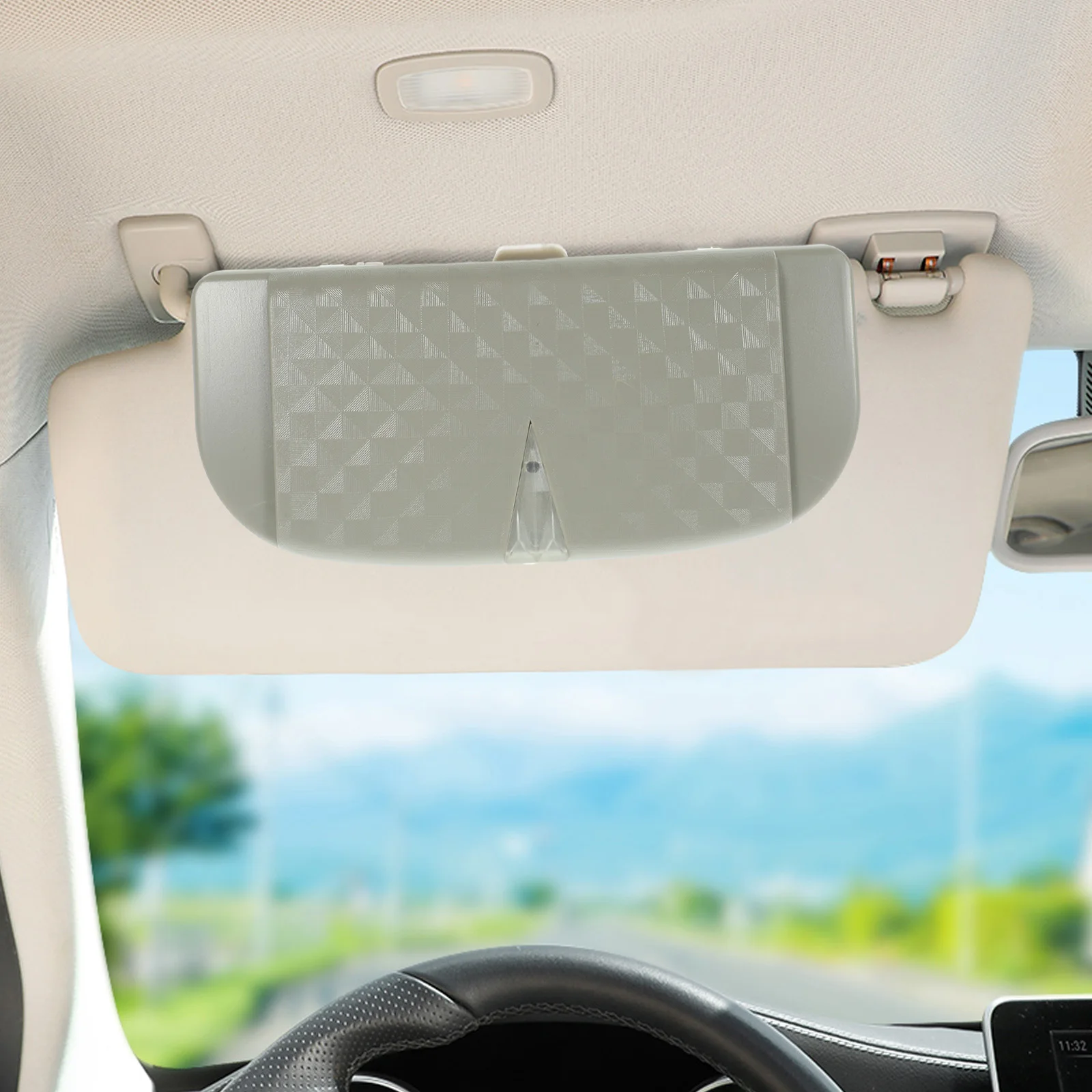 Car Glasses Holder Durable Easy Install Simple Design Premium Material Eyeglasses Sunglasses Storage Container Grey Case Auto
Car Glasses Holder Durable Easy Install Simple Design Premium Material Eyeglasses Sunglasses Storage Container Grey Case Auto