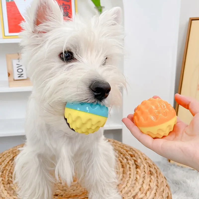 2025 New Pet Toy Ball, Chewable, Molar, Teeth Cleaning, Bite-resistant Cat Toy, Chewing and Sounding, Elastic Dog Toy Ball
2025 New Pet Toy Ball, Chewable, Molar, Teeth Cleaning, Bite-resistant Cat Toy, Chewing and Sounding, Elastic Dog Toy Ball