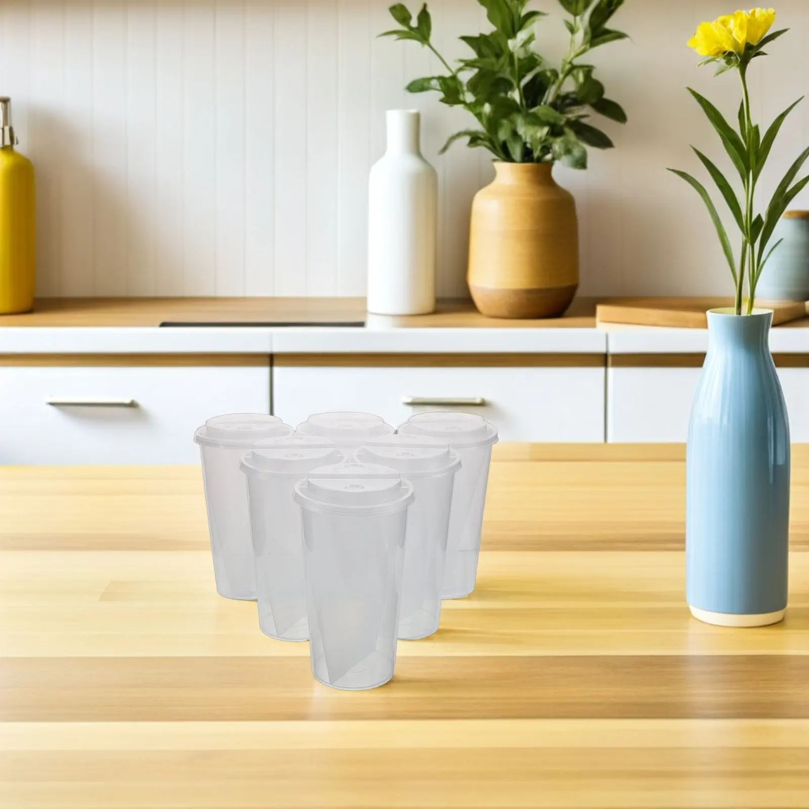 20Sets Dual Compartment Cups 700Ml Clear Disposable Split Cup for Bubble Tea Milk Coffee Smoothie with Lids Straws Portable
20Sets Dual Compartment Cups 700Ml Clear Disposable Split Cup for Bubble Tea Milk Coffee Smoothie with Lids Straws Portable