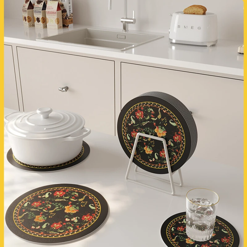 **Dining Table Insulation Mat, Circular Anti Scalding Mat, Household Heat-resistant Cup, Pot, Bowl, Plate Mat
**Dining Table Insulation Mat, Circular Anti Scalding Mat, Household Heat-resistant Cup, Pot, Bowl, Plate Mat