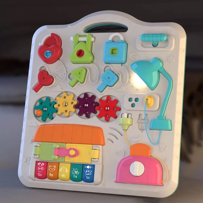 Kids Montessori Electric Busy Board Cartoon Unlock Learning Educational Toys Basic Life Skill Brain Training for Infant Gifts
Kids Montessori Electric Busy Board Cartoon Unlock Learning Educational Toys Basic Life Skill Brain Training for Infant Gifts