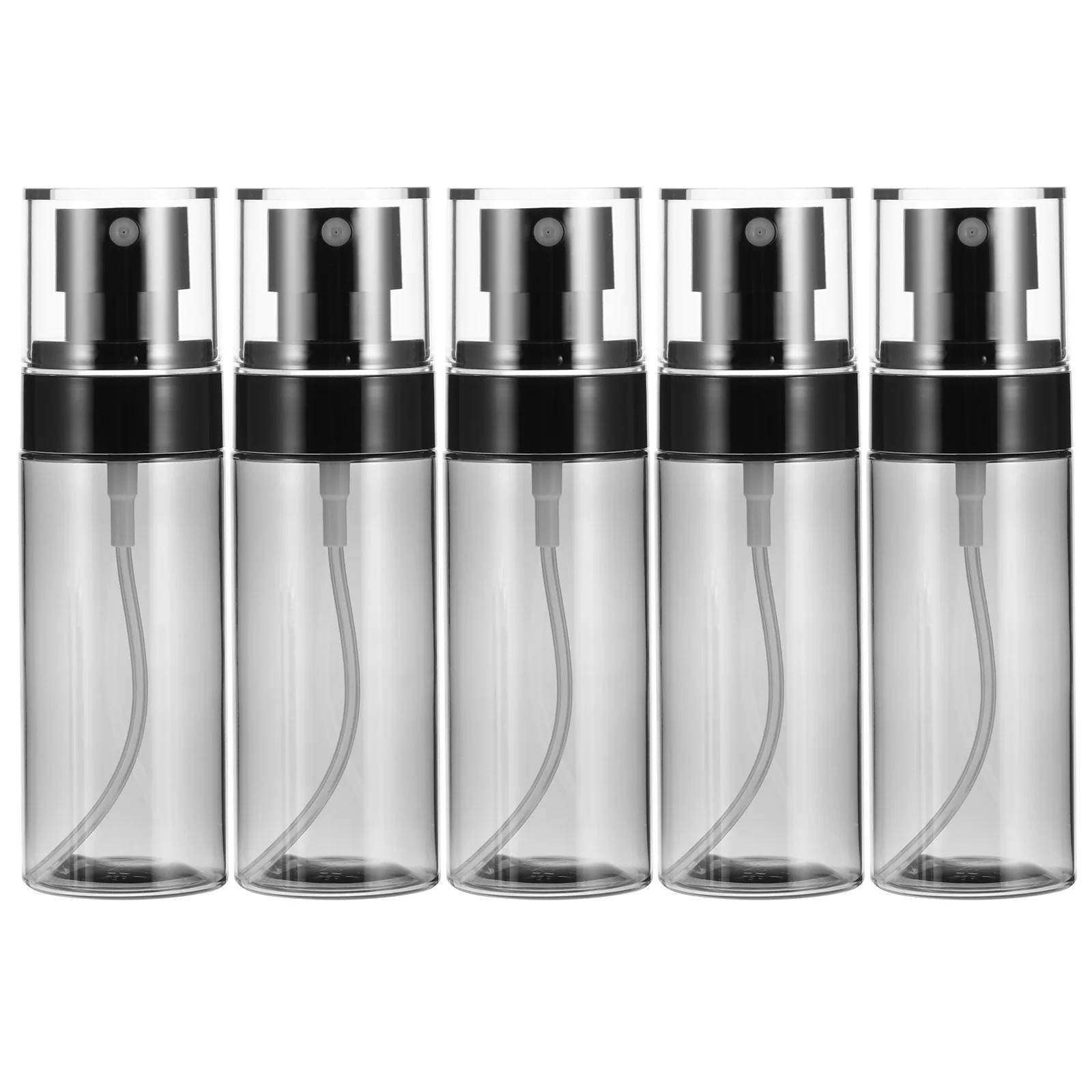 5 Pcs Dispenser Portable Empty 100ml Transparent Spray Bottle Plastic Vial Bottles
5 Pcs Dispenser Portable Empty 100ml Transparent Spray Bottle Plastic Vial Bottles