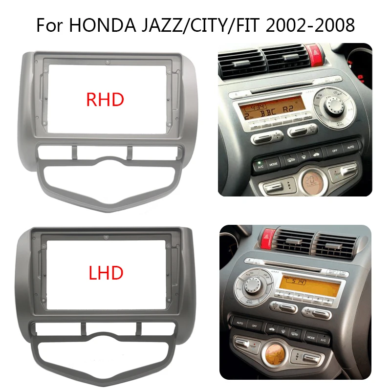 9-дюймовый автомобильный радиоприемник для HONDA JAZZ CITY FIT 2002-2008 Авто AC видео панель плеер аудио Dash 2 Din рамка монтажный комплект
9-дюймовый автомобильный радиоприемник для HONDA JAZZ CITY FIT 2002-2008 Авто AC видео панель плеер аудио Dash 2 Din рамка монтажный комплект