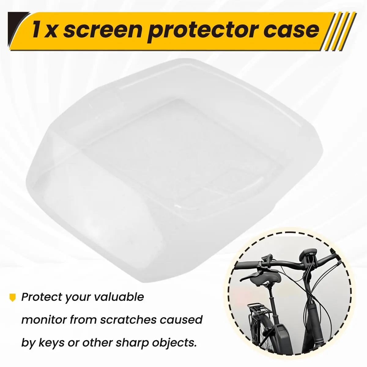 (AD10) Screen Protector Suitable for Bosch Intuvia - Transparent Protective Case for Bosch Intuvia Display E Bike Accessories
(AD10) Screen Protector Suitable for Bosch Intuvia - Transparent Protective Case for Bosch Intuvia Display E Bike Accessories