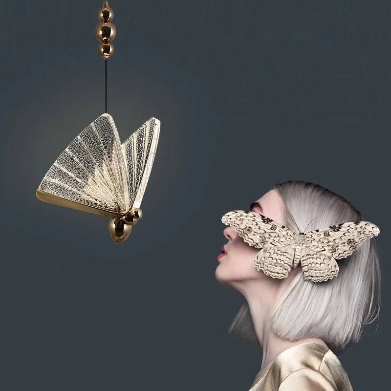 Restaurant chandelier creative simple modern luxury chandelier Restaurant Bar creative personalized butterfly Chandelier
Restaurant chandelier creative simple modern luxury chandelier Restaurant Bar creative personalized butterfly Chandelier