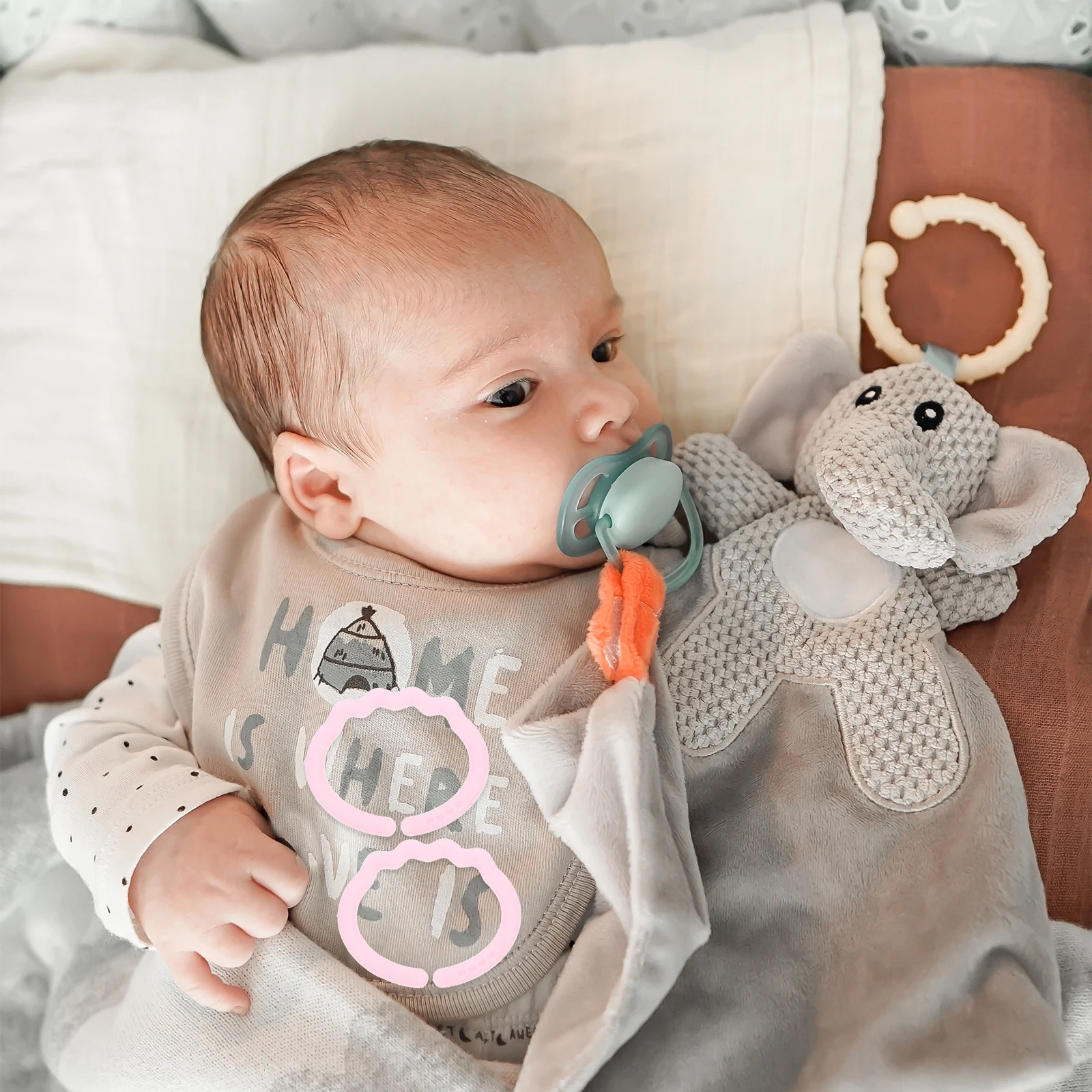 24 Pcs Hand Grasp Connecting Rings Colorful Teething Toys Comfort Baby Molar Ring Infant Playthings Plastic Crib Toy
24 Pcs Hand Grasp Connecting Rings Colorful Teething Toys Comfort Baby Molar Ring Infant Playthings Plastic Crib Toy