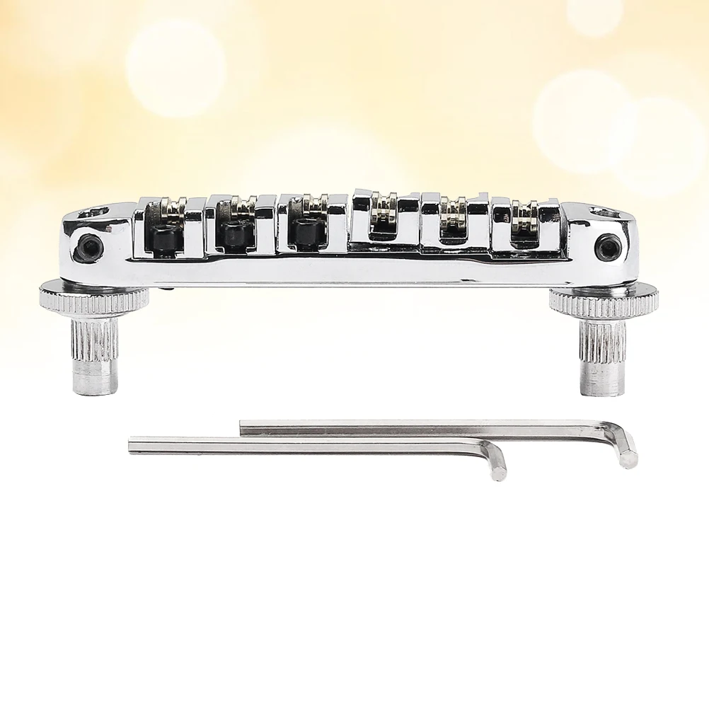 Professional Roller Saddle Locking Bridge Electric Replacement Parts Adjustable Saddles Smooth Working Tremolo Tailpiece
Professional Roller Saddle Locking Bridge Electric Replacement Parts Adjustable Saddles Smooth Working Tremolo Tailpiece