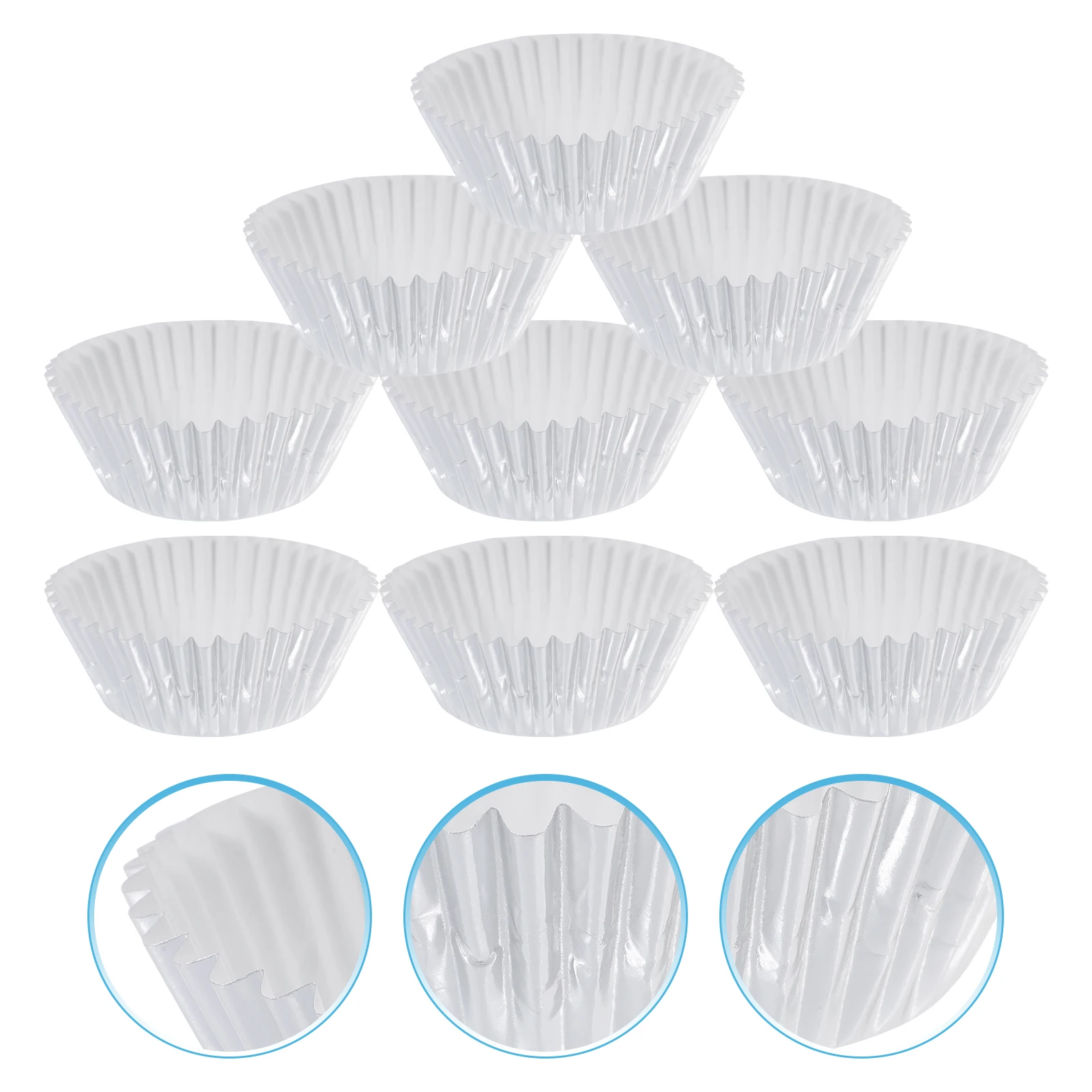 100pcs Mini Cake Molds Cupcake Liners Aluminum Foil Cups Baking Trays Pans Oven Top Hat Elegant Golden Party Snacks
100pcs Mini Cake Molds Cupcake Liners Aluminum Foil Cups Baking Trays Pans Oven Top Hat Elegant Golden Party Snacks
