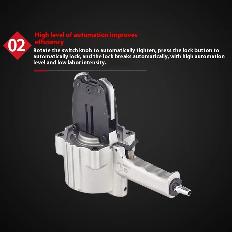 Cross border special supp Pneumatic Steel Band Strapping Machine Automatic Tensioning Portable Iron Sheet Band Strapping Machine
Cross border special supp Pneumatic Steel Band Strapping Machine Automatic Tensioning Portable Iron Sheet Band Strapping Machine