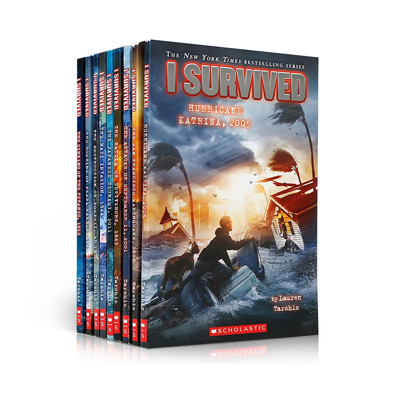 22 Books I Survived English Novels Disaster History Teenagers Extracurricular Reading Chapter Book Science Popularization Libro
22 Books I Survived English Novels Disaster History Teenagers Extracurricular Reading Chapter Book Science Popularization Libro