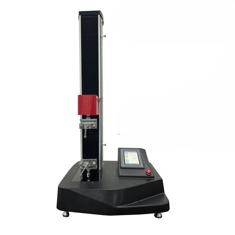 Digital single-arm touch screen tensile testing machine elongation tensile strength mechanical testing instrument
Digital single-arm touch screen tensile testing machine elongation tensile strength mechanical testing instrument