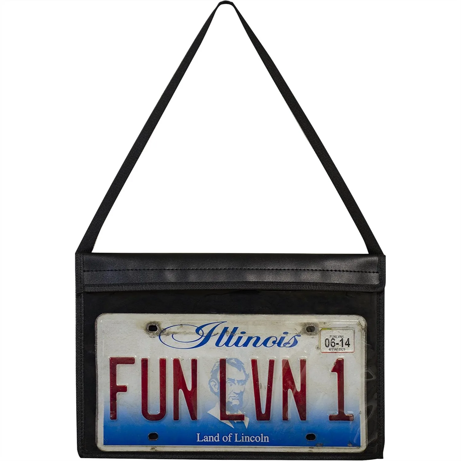 Large Heavyweight Job Ticket Holder with Hanging Strap, Clear/Black
Large Heavyweight Job Ticket Holder with Hanging Strap, Clear/Black