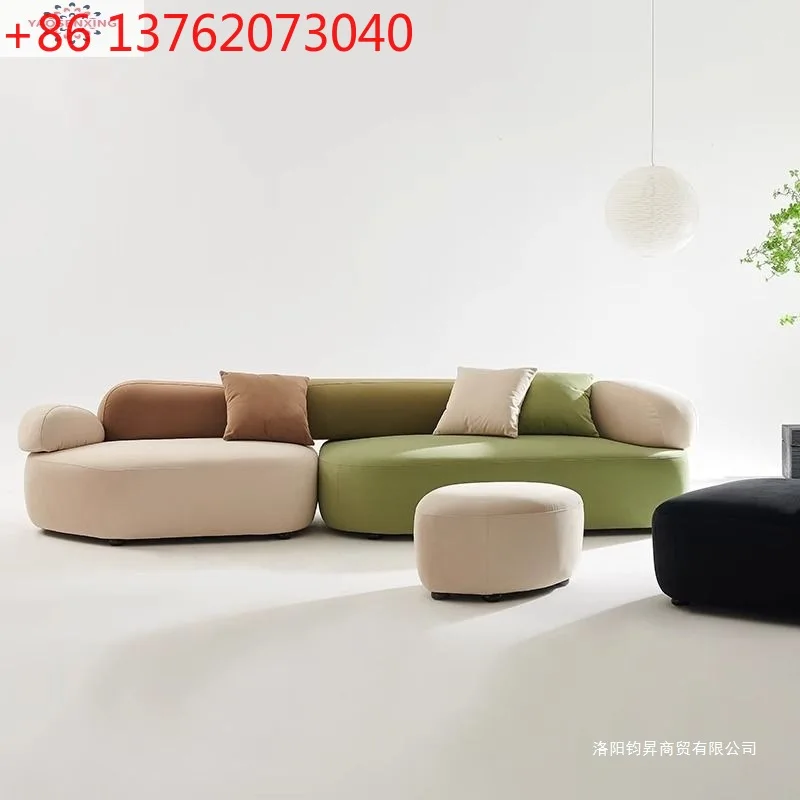 Italian pebble fabric shaped Internet celebrity designer creative sofa
Italian pebble fabric shaped Internet celebrity designer creative sofa