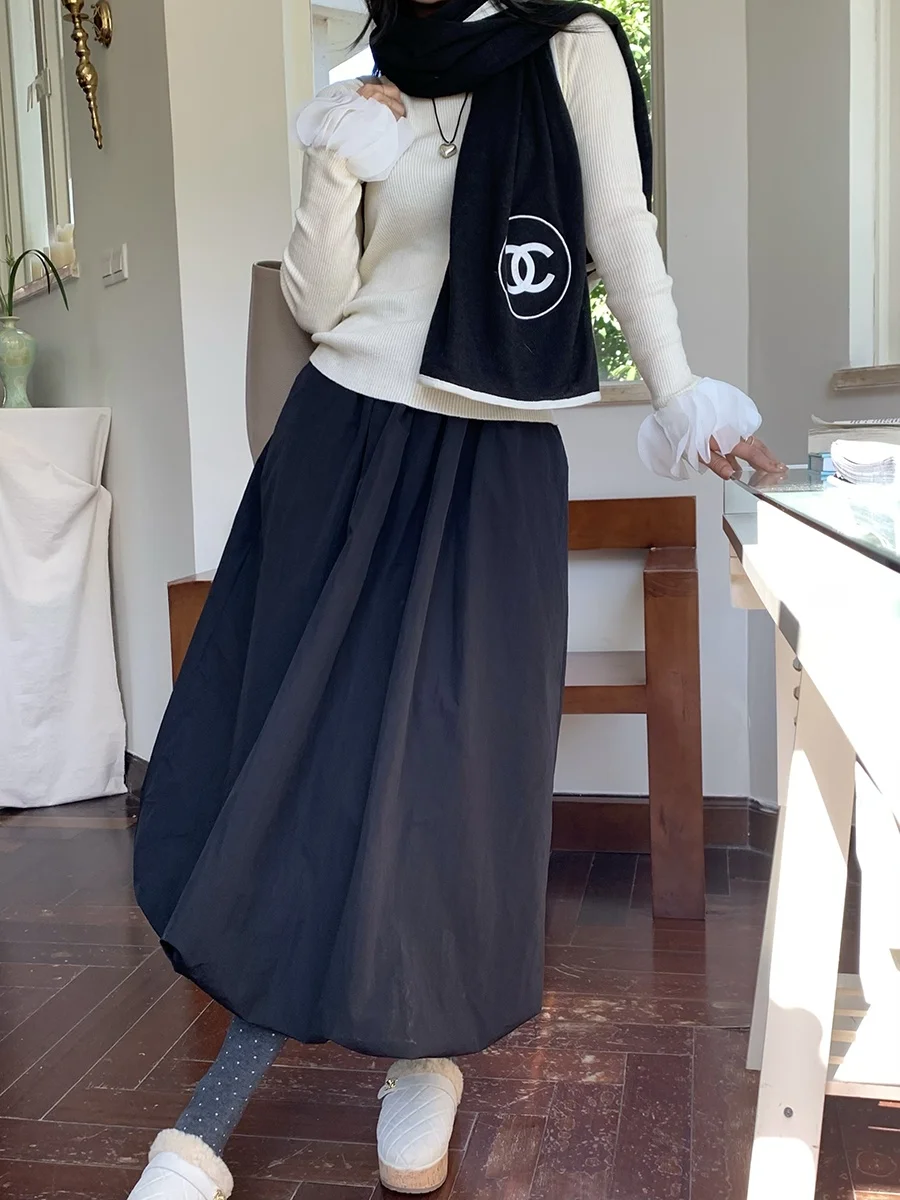 Юбка Bluetique Casual Workwear: женская утепленная пышная юбка с высокой талией, универсальная, для осени и зимы, в стиле High Street
Юбка Bluetique Casual Workwear: женская утепленная пышная юбка с высокой талией, универсальная, для осени и зимы, в стиле High Street