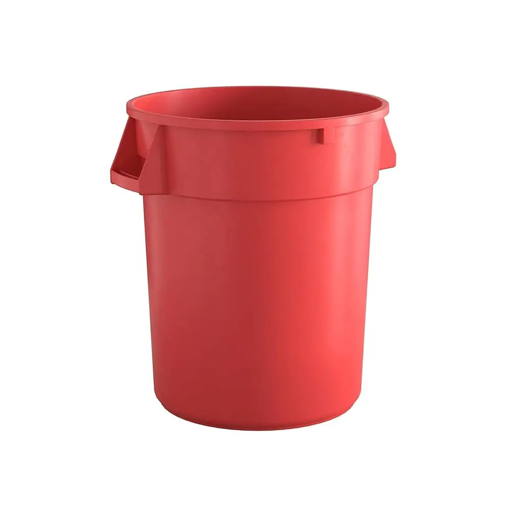 32 Gallon Red Round Commercial Trash Can, Ingredient Bin, Wastebasket For Restaurant/Kitchen/School/Garage
32 Gallon Red Round Commercial Trash Can, Ingredient Bin, Wastebasket For Restaurant/Kitchen/School/Garage